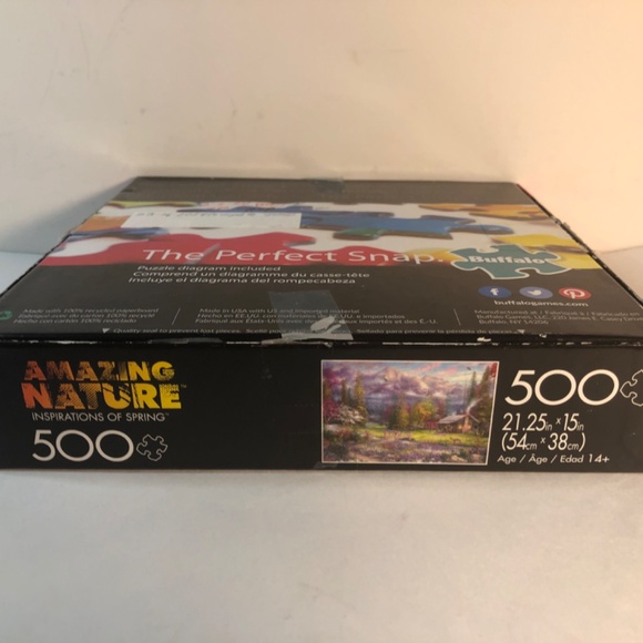 Buffalo "INSPIRATIONS OF SPRING" 500 piece Jigsaw Puzzle - Picture 6 of 6